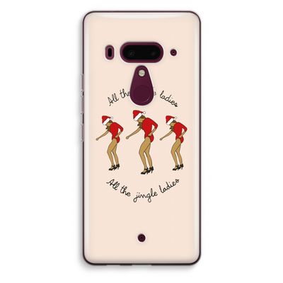 Jingle Ladies: HTC U12+ Transparant Hoesje