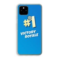 Victory Royale: Google Pixel 5 Transparant Hoesje