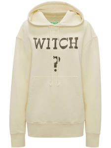 JW Anderson hoodie en coton à imprimé graphique - Tons neutres