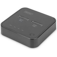 Digitus DA-71545 notebook dock & poortreplicator Bedraad USB 3.2 Gen 2 (3.1 Gen 2) Type-C Zwart
