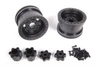 2.2 Trail Ready HD Series Beadlock w/Slim Ring - IFD Wheels - Black (2pcs) (AX08141) - thumbnail