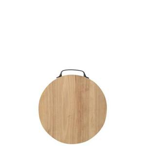 J-Line Rond snijplank - hout - naturel - S