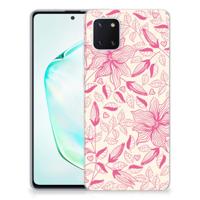 Samsung Galaxy Note 10 Lite | TPU Case | Pink Flowers