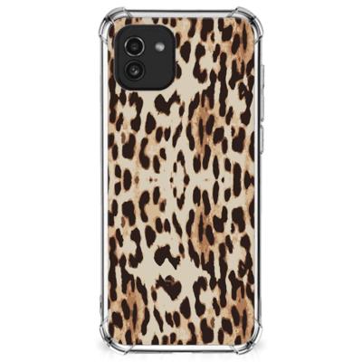 Samsung Galaxy A03 Case Anti-shock Leopard Samsung Galaxy A03 Case Anti-shock Leopard