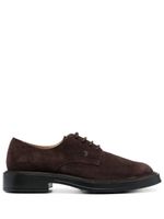 Tod's derbies en daim à lacets - Marron - thumbnail