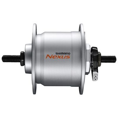 Shimano dynamo naaf 100/36 zilver dh-c3000 6v/3.0w moer