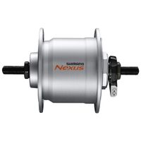 Shimano dynamo naaf 100/36 zilver dh-c3000 6v/3.0w moer