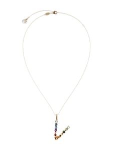 Dolce & Gabbana collier à pendentif V - Or