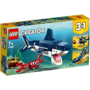 LEGO Creator 3-in-1 - Diepzeewezens constructiespeelgoed 31088