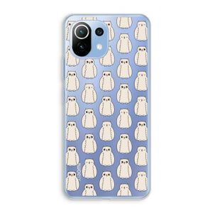 Uilen: Xiaomi Mi 11 Lite Transparant Hoesje