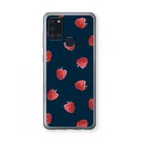 Framboosjes: Samsung Galaxy A21s Transparant Hoesje