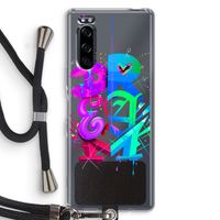 Dream: Sony Xperia 5 Transparant Hoesje met koord