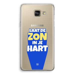 Laat de zon in je hart: Samsung Galaxy A5 (2016) Transparant Hoesje