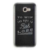 Risk loss: Samsung Galaxy A5 (2017) Transparant Hoesje