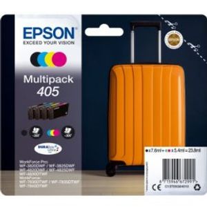 Epson 405 DURABrite Ultra Ink Origineel Zwart, Blauw, Cyaan, Geel 4 stuk(s)