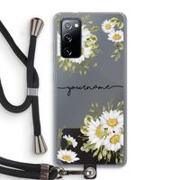 Daisies: Samsung Galaxy S20 FE / S20 FE 5G Transparant Hoesje met koord