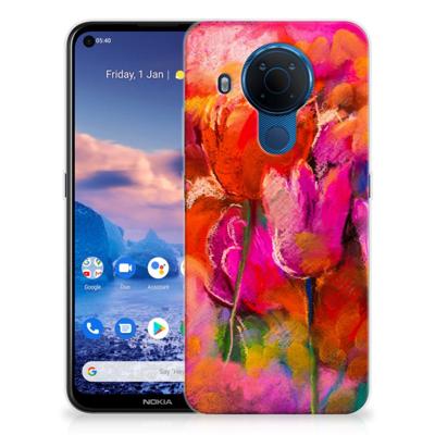 Smartphone hoesje Nokia 5.4 Tulips Smartphone hoesje Nokia 5.4 Tulips