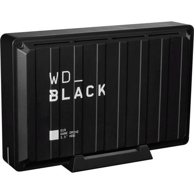 WD Black D10 Game Drive 8 TB Externe harde schijf (3,5 inch) USB-A 3.2 Gen 1 Zwart WDBA3P0080HBK-EESN