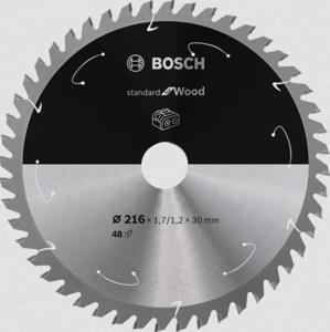 Bosch Accessories Bosch Power Tools 2608837723 Hardmetaal-cirkelzaagblad 216 x 30 mm Aantal tanden: 48 1 stuk(s)