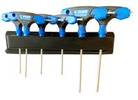 Unior Grs torxsleutelset t model m/gat m/h 6dlg