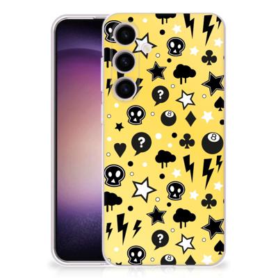 Silicone Back Case Samsung Galaxy S24 Punk Geel Silicone Back Case Samsung Galaxy S24 Punk Geel