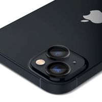 Spigen Glas.tR Ez Fit Optik Pro iPhone 14/14 Plus/15/15 Plus Lens Glazen Protector - Zwart - thumbnail