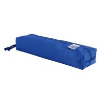 Pennenetui oxford rechthoek blauw | 5 stuks