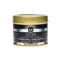 XR Brands Fever Black - Hot Wax Paraffin Candle