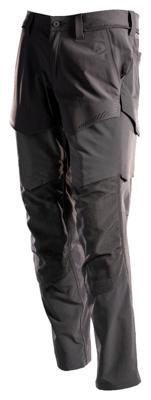 MASCOT Customized Broek kniezak - 22379-311 - zwart - 90C54