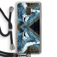 Golden Fox: Samsung Galaxy A8 (2018) Transparant Hoesje met koord