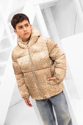 Hugo Boss Winterjas Kids Beige - Maat 140 - Kleur: Beige | Soccerfanshop