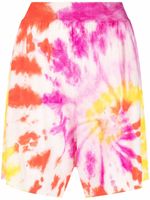 Stella McCartney short à motif tie-dye - Rose - thumbnail