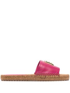 Dolce & Gabbana espadrilles à plaque logo - Rose