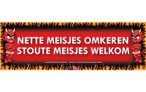 Sticky Devil Nette meisjes omkeren, stoute meisjes welkom