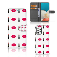 Samsung Galaxy A73 5G Telefoon Hoesje Lipstick Kiss