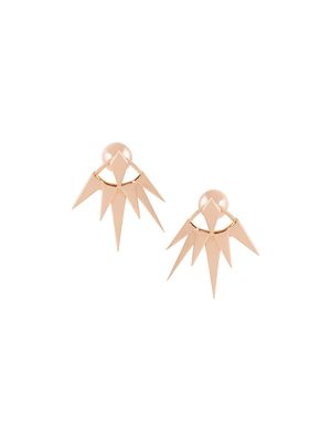 Anapsara boucles d'oreilles à design de pointe - Métallisé