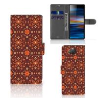 Sony Xperia 10 | Telefoon Hoesje | Batik Brown