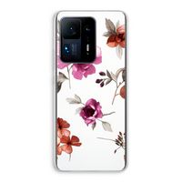 Geschilderde bloemen: Xiaomi Mi Mix 4 Transparant Hoesje