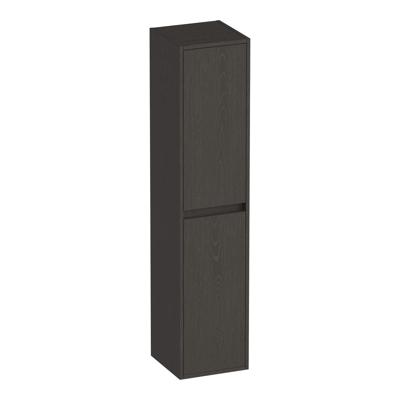 Brauer Adore - Hoge Kast - 160 cm - 2 Deuren - Greeploos - Links of Rechtsdraaiend - Timber Anthracite