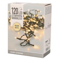 Kerstverlichting - 120 led lampjes - warm wit - 120 lampjes - 9 meter