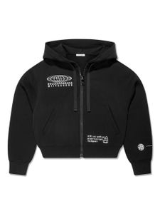 Dolce & Gabbana Kids hoodie en coton à imprimé DGVIB3 - Noir