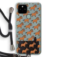 Pony: Pixel 5 Transparant Hoesje met koord