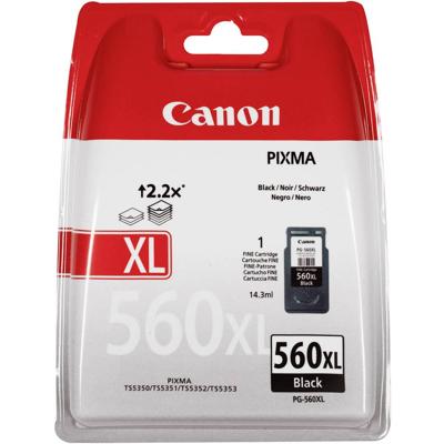 Canon Inktcartridge PG-560 XL Origineel Zwart 3712 C 001