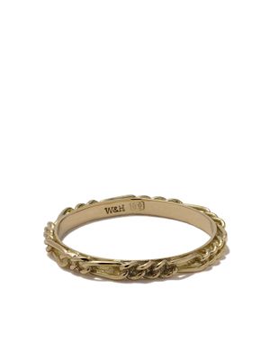 Wouters & Hendrix Gold bague Figaro Chain - Or