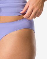 140 Damesslip Naadloos Micro Blauw (blauw)