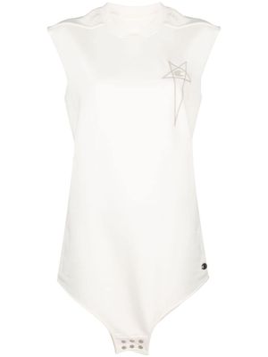 Rick Owens X Champion débardeur en coton à logo brodé - Blanc