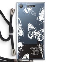 Tiny Bugs: Sony Xperia XZ1 Transparant Hoesje met koord