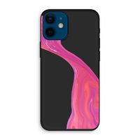 Paarse stroom: iPhone 12 mini Biologisch afbreekbaar hoesje