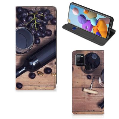 Samsung Galaxy A21s | Flip Style Cover | Wijn