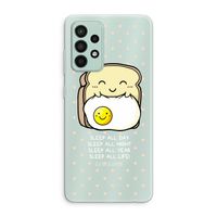 Sleep All Day: Samsung Galaxy A52s 5G Transparant Hoesje Sleep All Day: Samsung Galaxy A52s 5G Transparant Hoesje